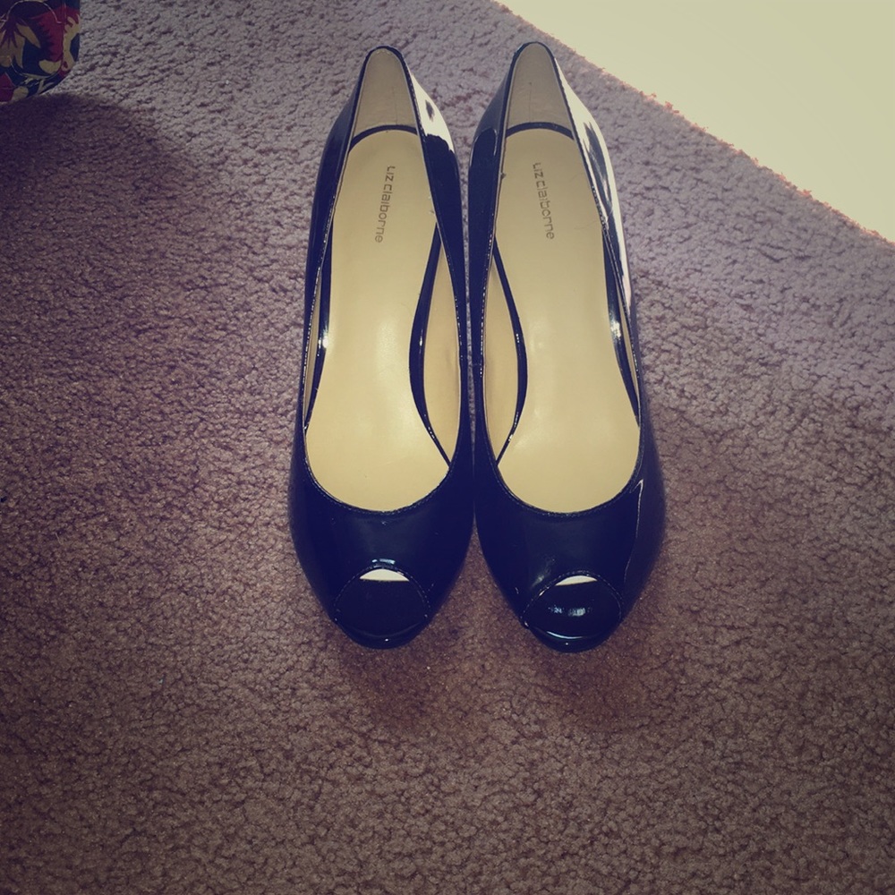 Sexy black high heels